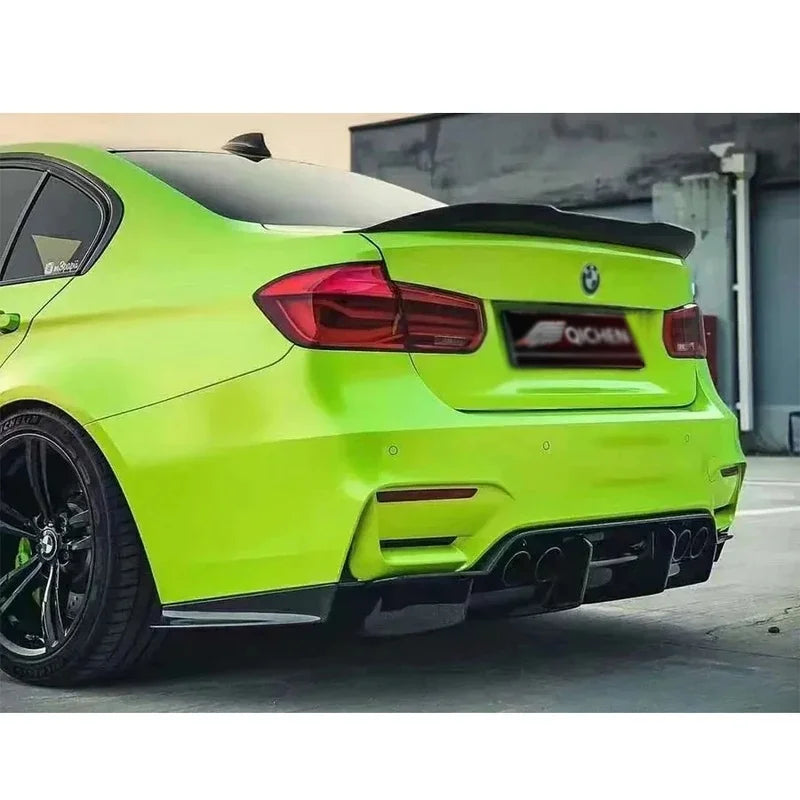 For BMW M3 M4 F80 F82 Carbon Fiber Back Lip F83 Rear Bumper