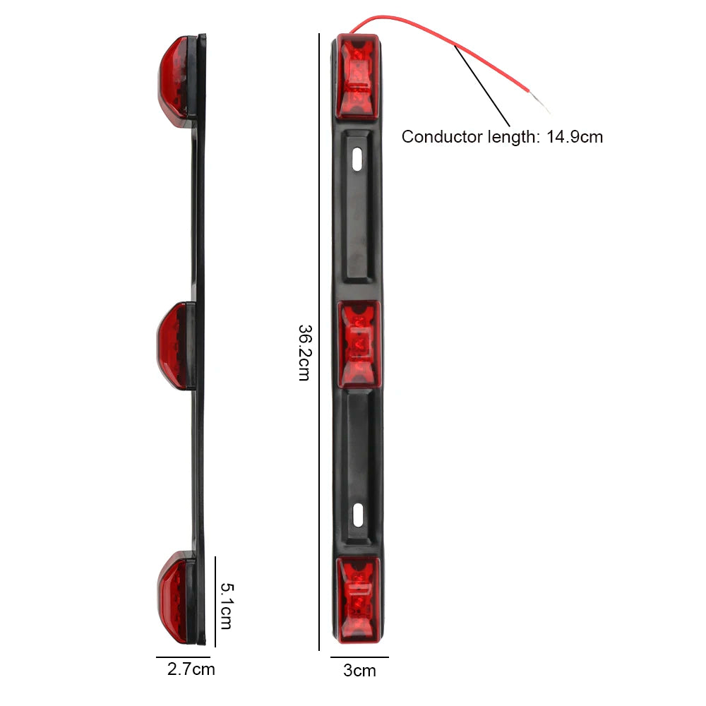 For Pickup 12V Truck Rv Trailer Rear Brack car-styling Side