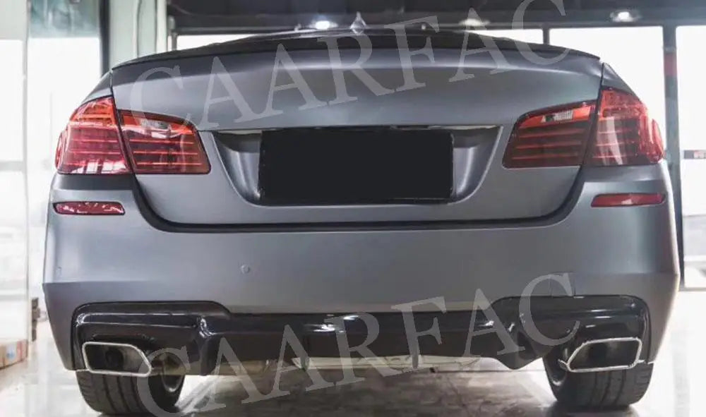 For BMW 5 Series F10 M Carbon Fiber Rear Bumper Lip Diffuser