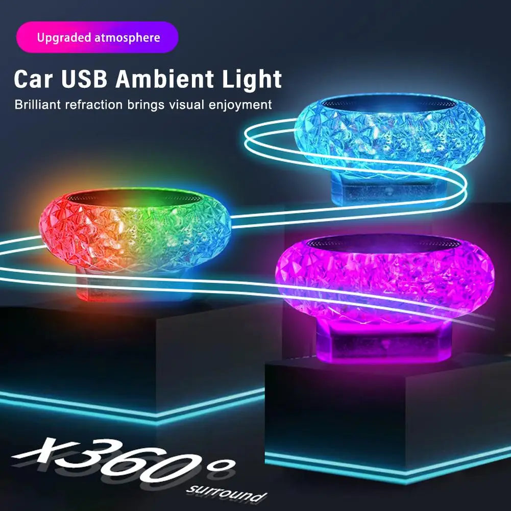 For Auto Interior Environment Light Computer USB Ambient MINI