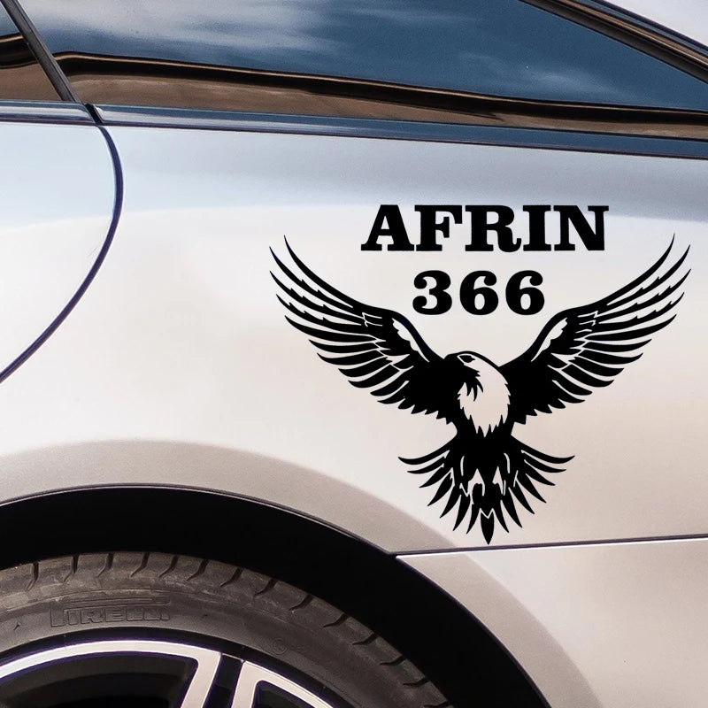 For Auto Motorcycle Trailer Windows Laptop Sticker Afein 366
