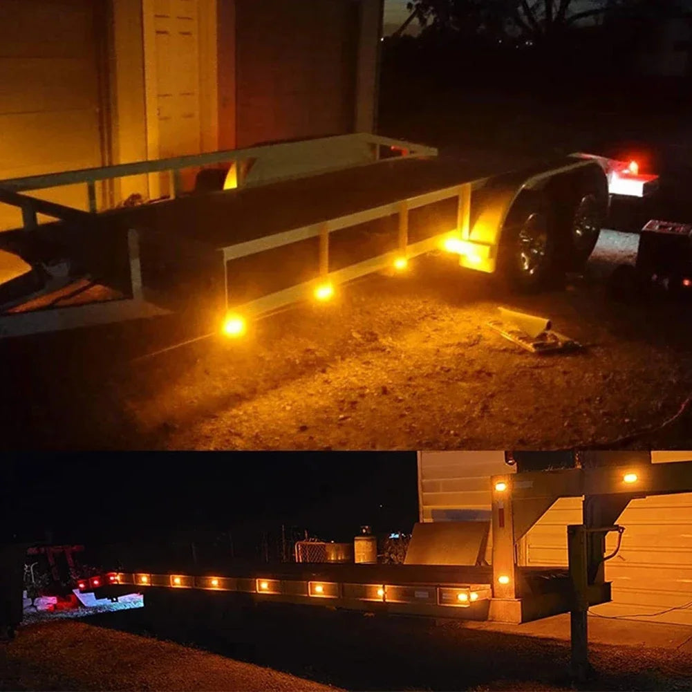 Truck Len Side Marker 12-24v Waterproof Trailer Lorry Van