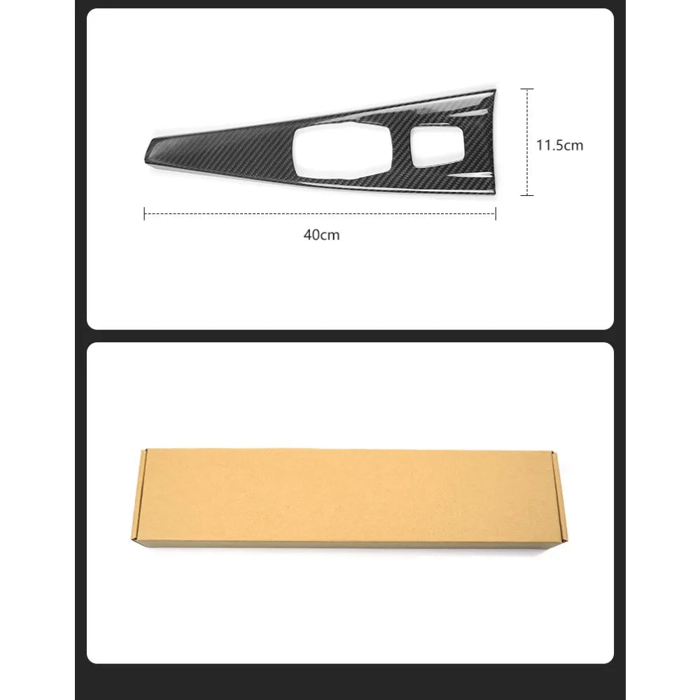 For BMW F33 Convertible Real Carbon Fiber Center Console