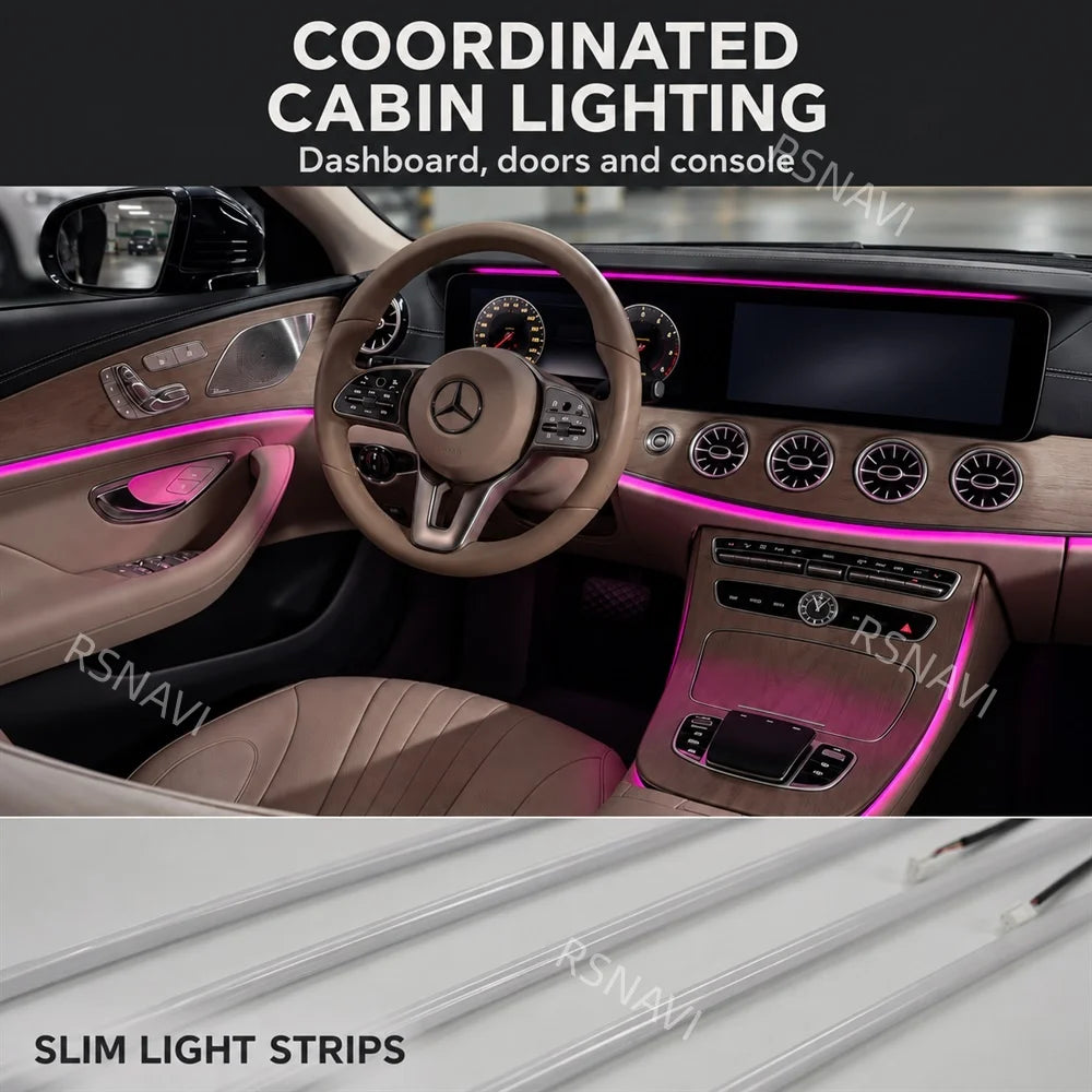 Active Cabin Ambient Lighting Retrofit Kit Guides Wiring