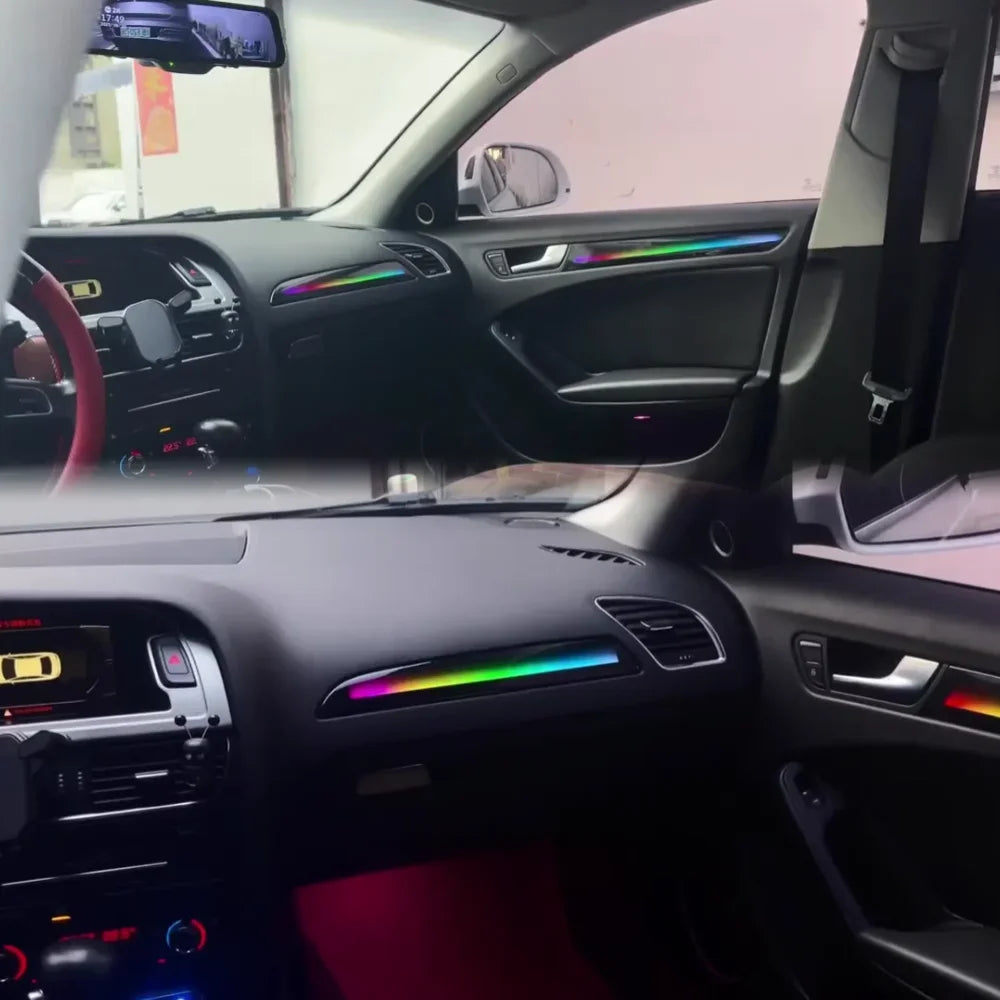 For Audi A4L Upgrade 64-color Dynamic Ambient Lighting 2009-2016