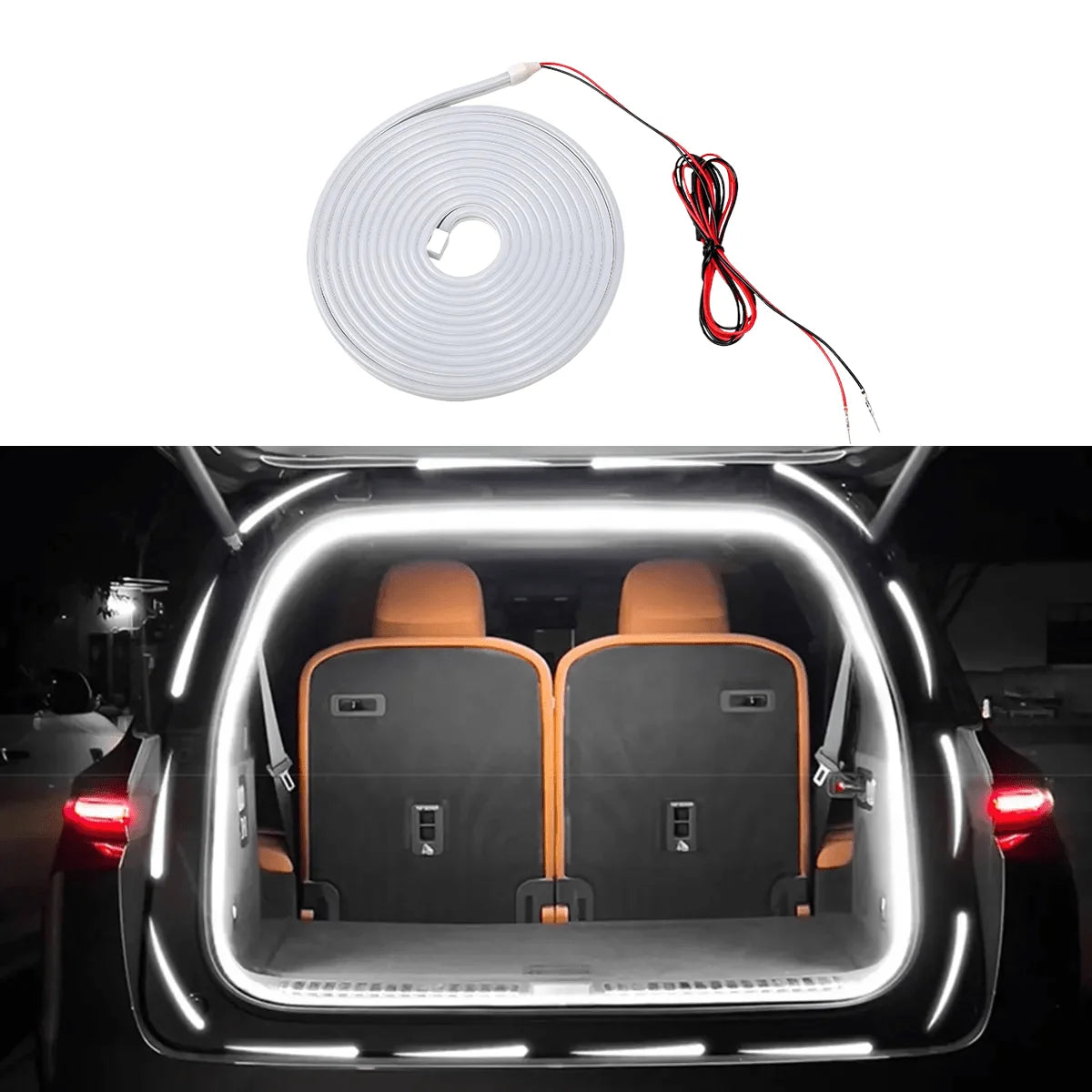 Trunk Lighting Dynamic Flowing Flexible Strip Scanning