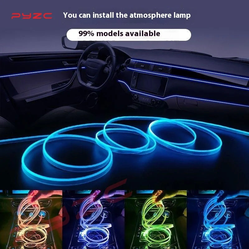 For Tesla Model 3 Interior LED Ambient Strip Made Acrylic Full