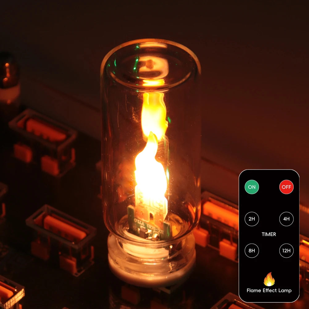 USB Atmosphere Touch Control Bulb Filament Night Bedroom Mood