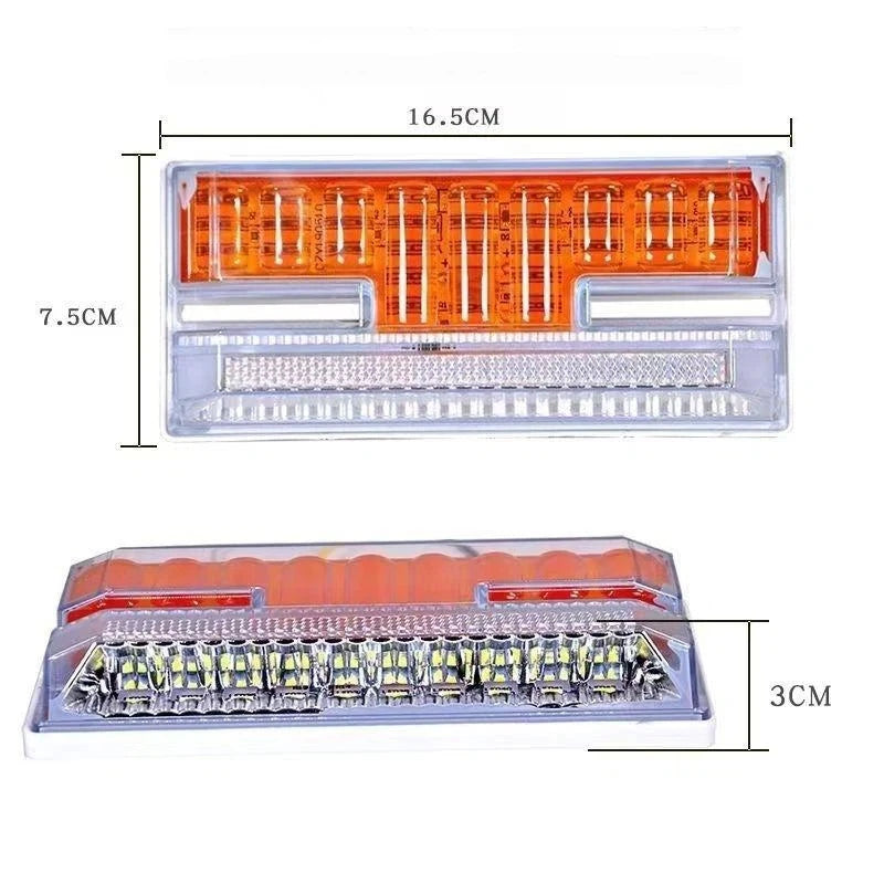 For Heavy Duty Freight Vehicle Road 24V Truck Side Marker