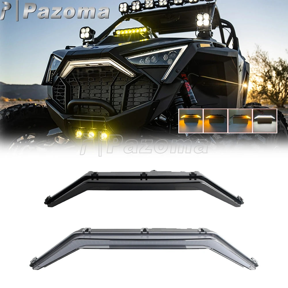 For Polaris Rzr Pro R Xp Utv Front Accent Center Grill Sport