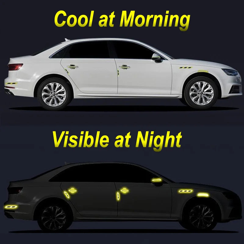 Anti Collision Reflective Sticker Reflector Wheel Trunk