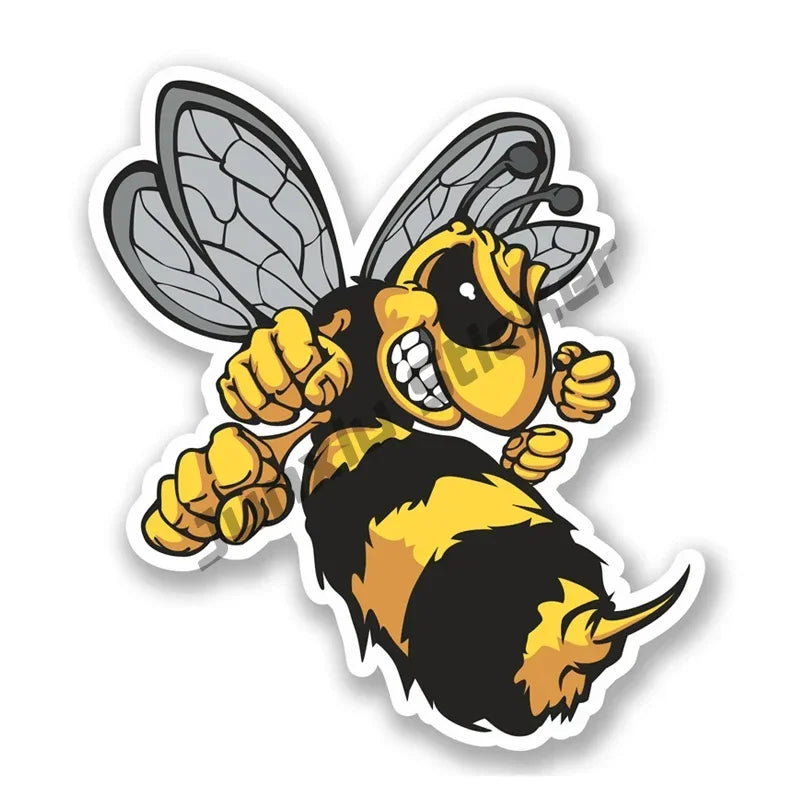 For Bumper Window Laptop Waterproof Lovely Angry Hornets
