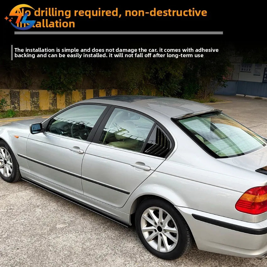 For BMW 3 Series E46 M Sport 1998 2005 Body Louver Window