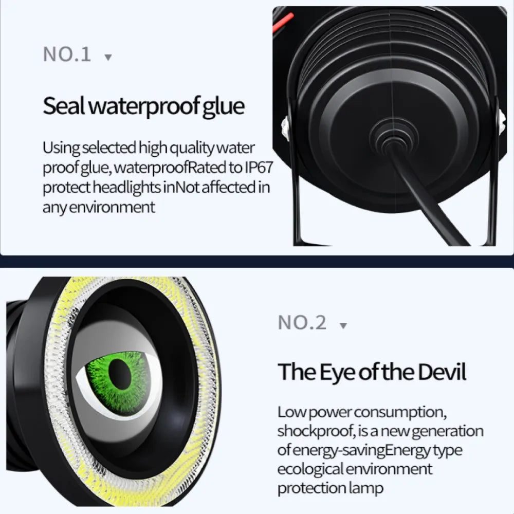 3.5inch Fog Devil S Eye Dynamic Display Screen Driving