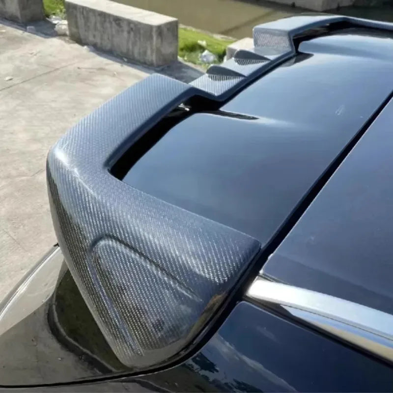 For BMW X5 G05 X5M F95 2018 L Carbon Fiber Tail Fins Wing Rear