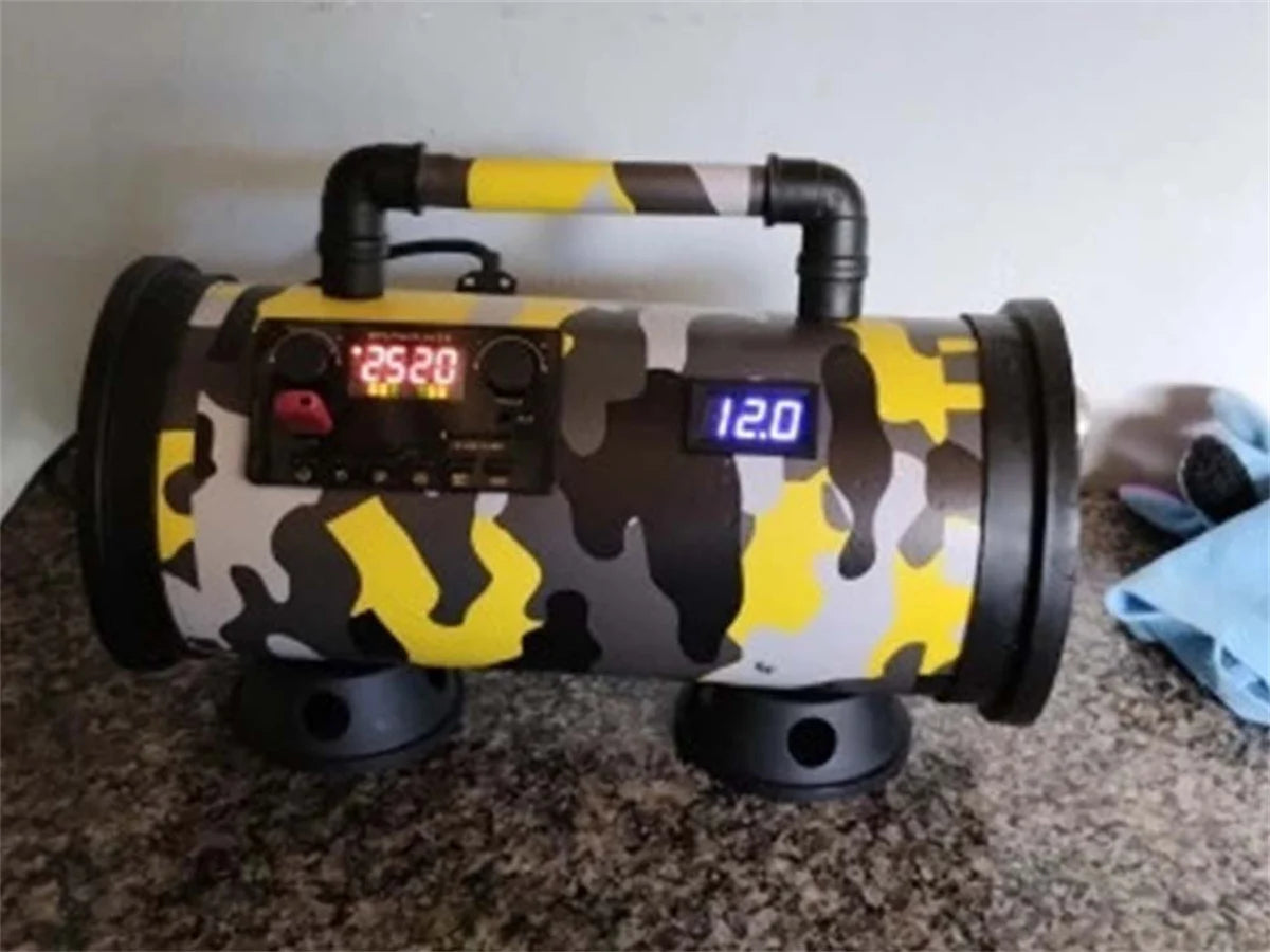 For Auto Motorcycle Body Diy Modification Yellow Camo Vinyl Wrap