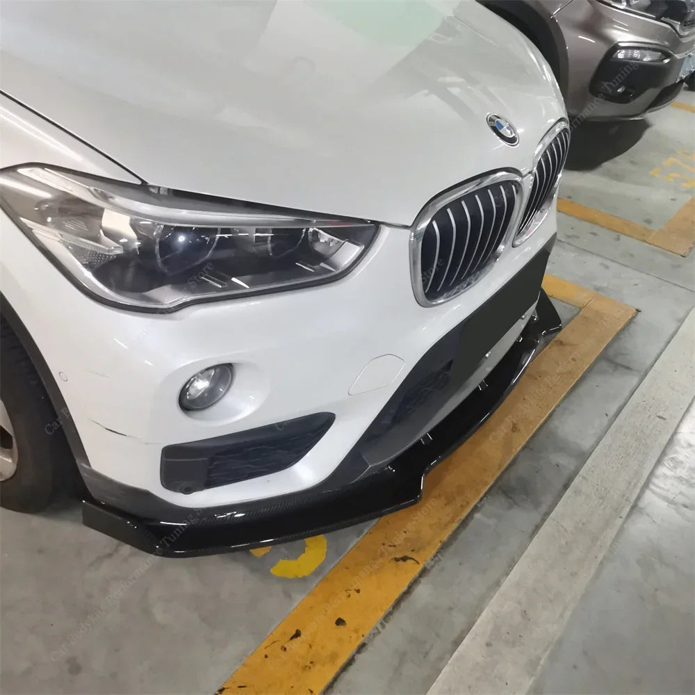 For BMW X1 F48 Front Bumper Lip Spoiler Splitter Diffuser X1 20I