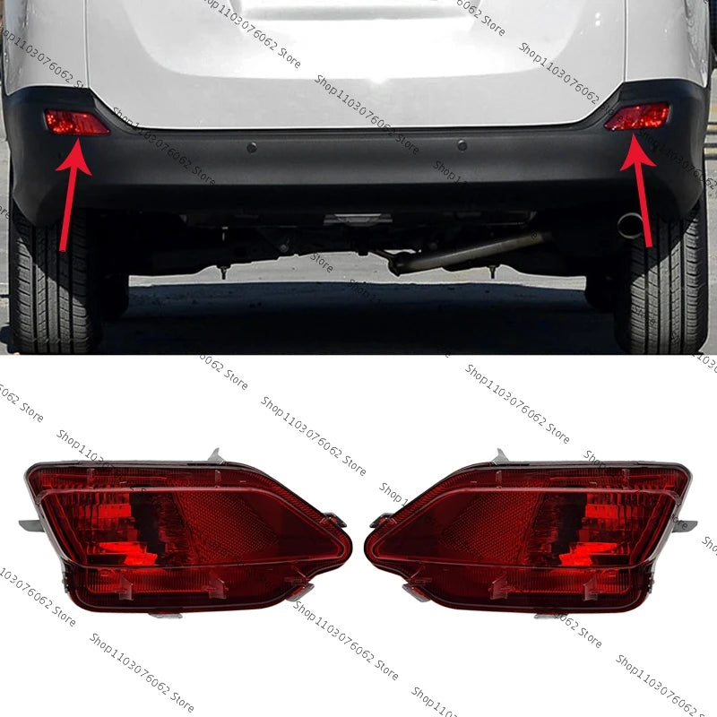 For Toyota RAV4 2013 2014 2015 Rear Bumper Fog Reflector Signal