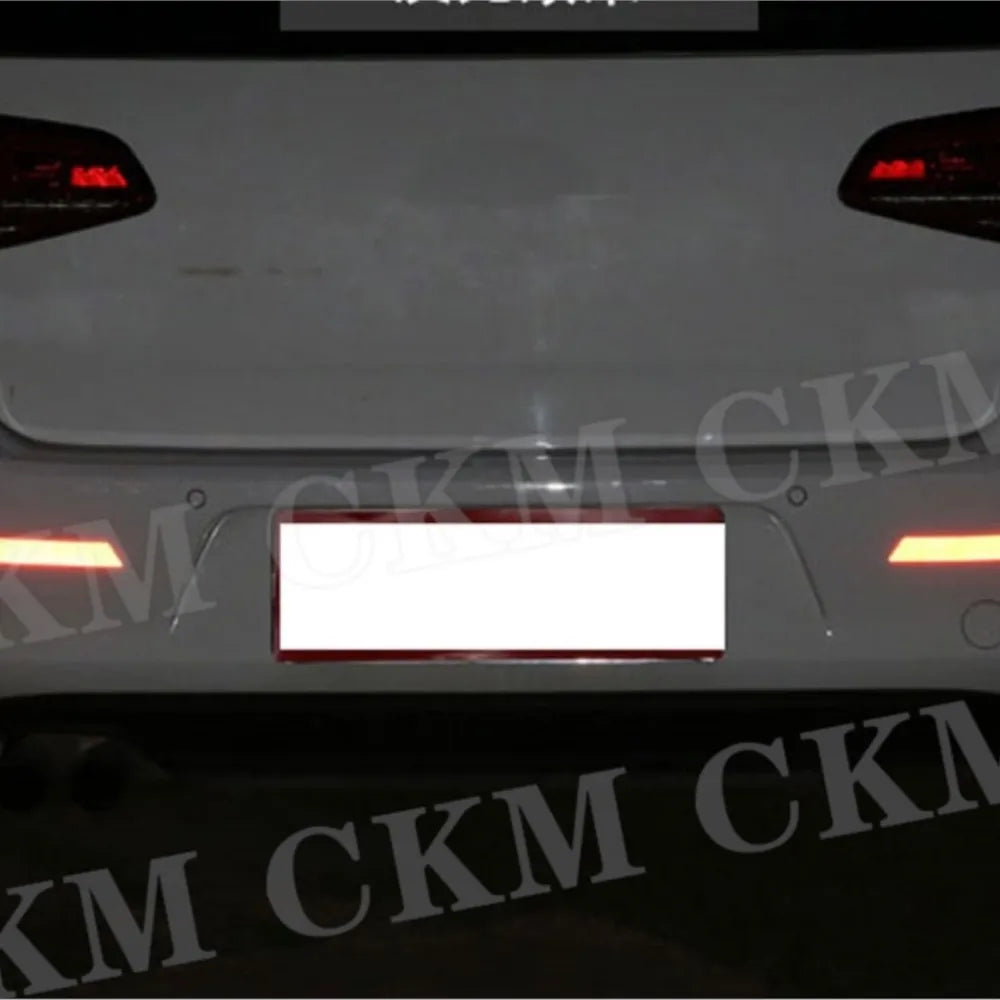 For VW Trunk Bumper Safety Warning Reflector Protective Stickers
