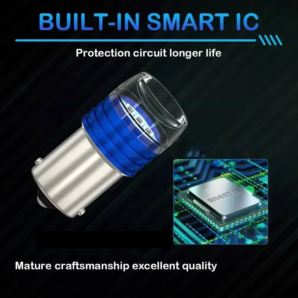 1PCS Strobe 1157 Flash ba15s bay15d P21 5W P21W