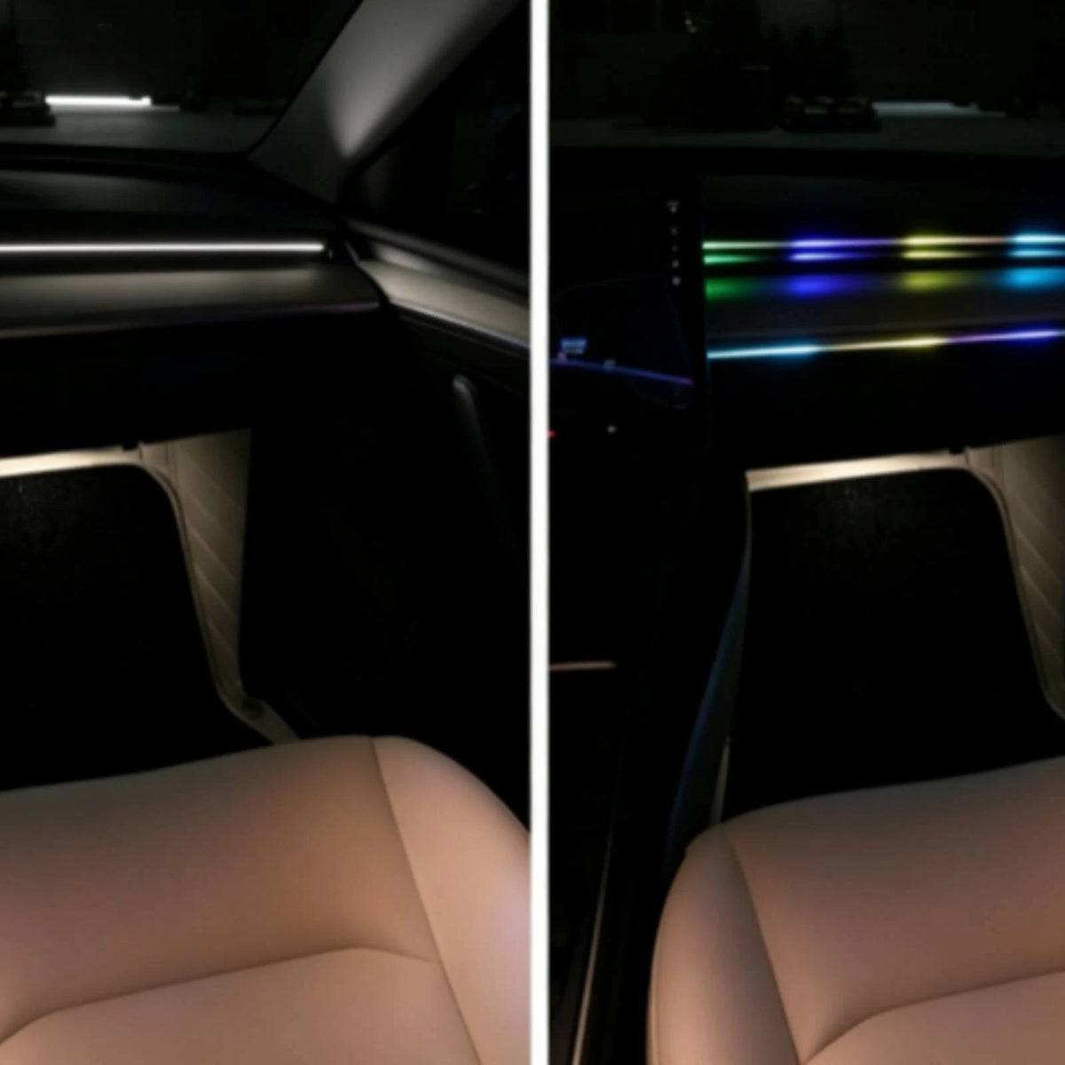 For Drivers Pieces Acrylic Interior APP Controlled Ambient