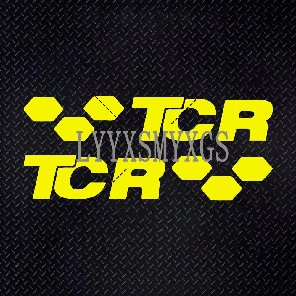 Personality self-adhesive Tcr Sticker Rear Window Bumper