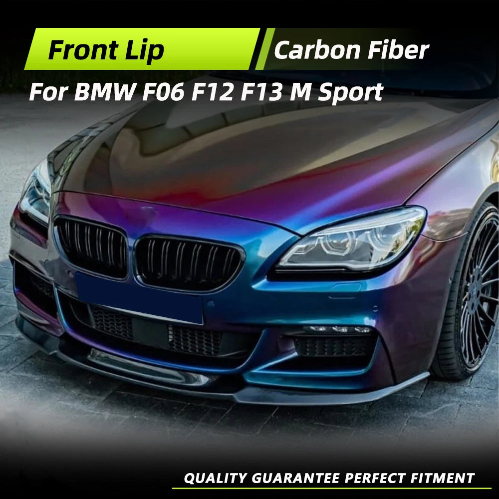 For BMW 6 Series F06 F12 Front Bumper Chin Lip F13 M Sport