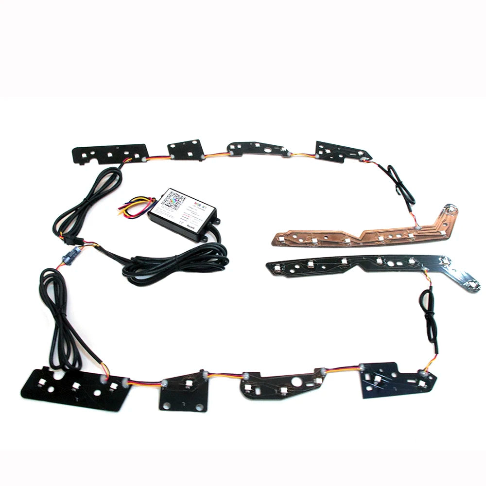For Jeep Grand Cherokee 2014-2021 Drl RGB Daytime Running Board