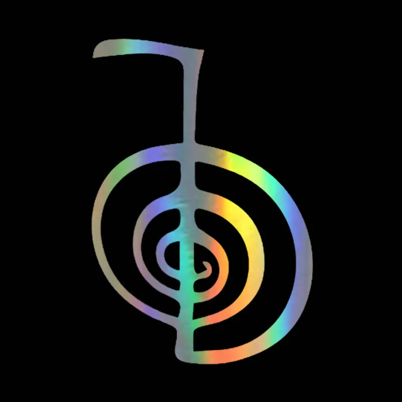 Sticker Vinyl 19CM Art Cho Ku Rei Reiki Symbol