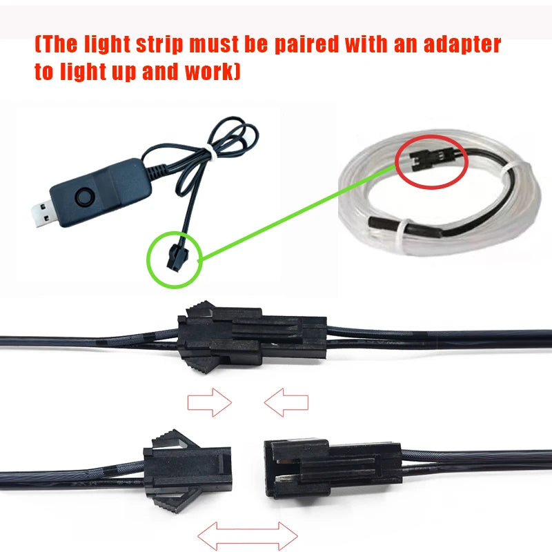 For Automotive Decoration Lighting Accessories Environment El