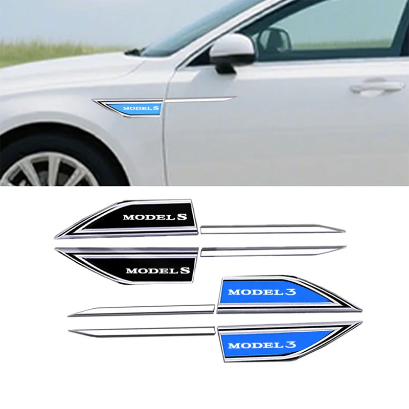 For Tesla Model-Y Model-3 Model-X Model-S 2PCS Set Body