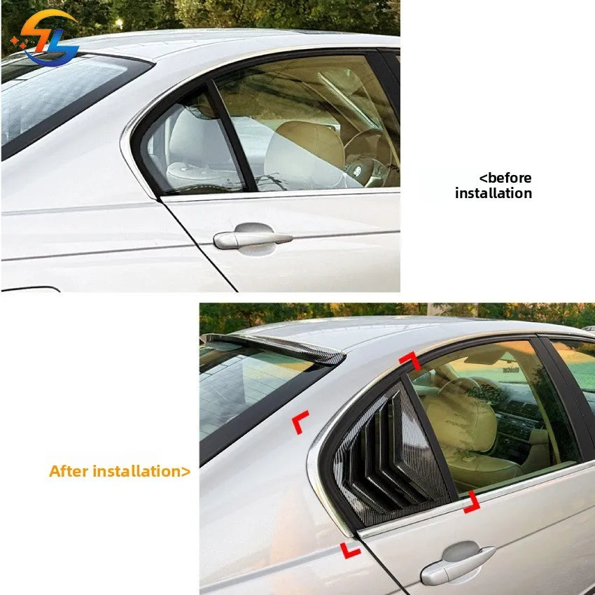 For BMW 3 Series E46 M Sport 1998 2005 Body Louver Window