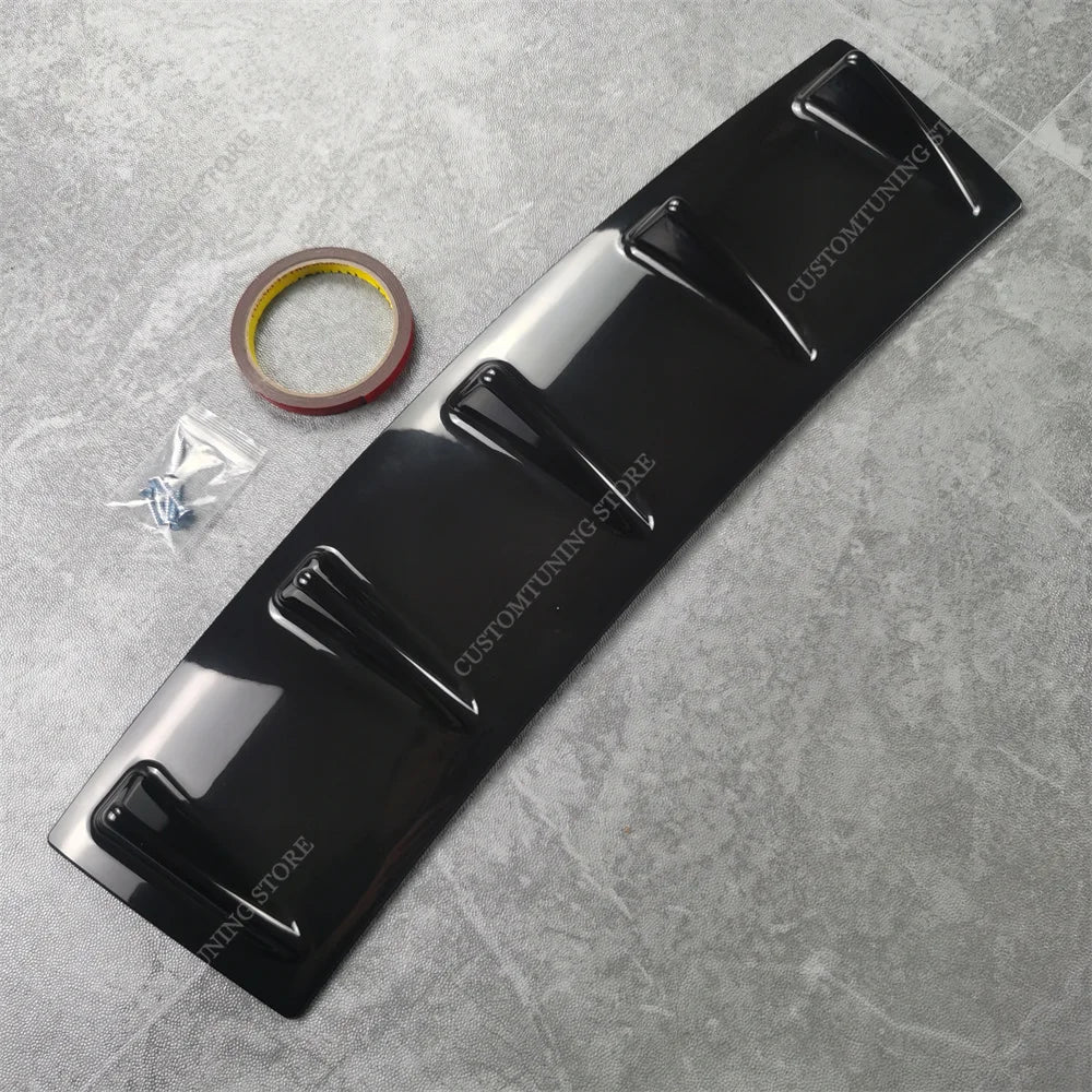 For BMW E90 E91 3 Series Rear Bumper Diffuser Side Splitter 316D
