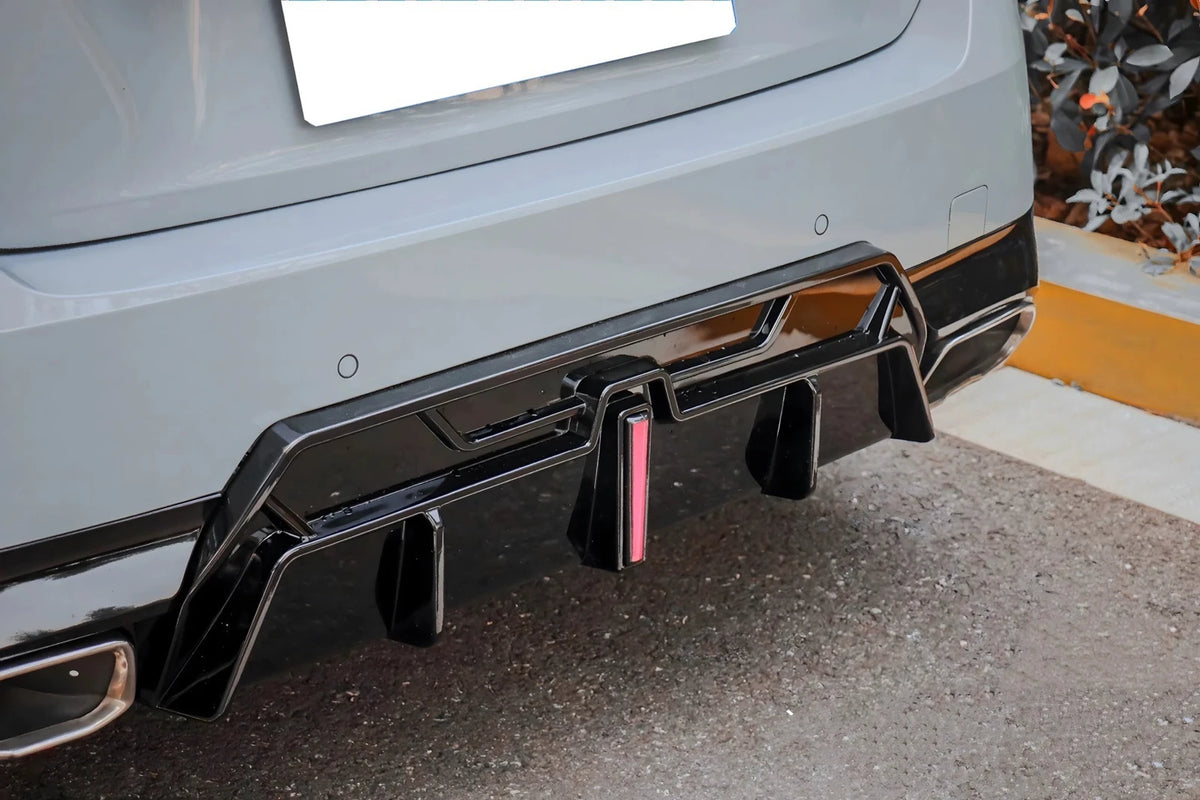 For BMW 2 Series G42 M Rear Bumper Diffuser Lip Gloss Black