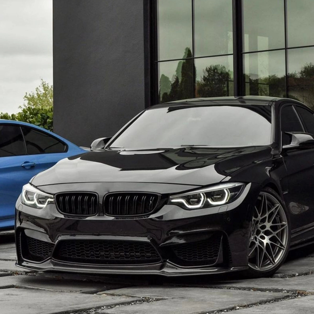 For BMW F80 M3 F82 F83 Front Bumper Spoiler Lip M4 2014-2020