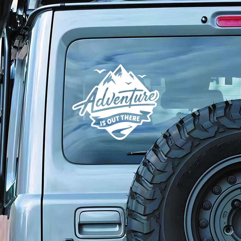Adventure Is Out There Stickers Outdoor Lover Sticker Cars