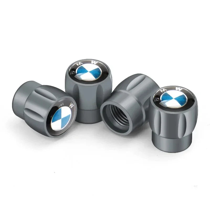For BMW G20 F30 G30 X1 4PCS Aluminum Tire Valve Caps Tyre Stem