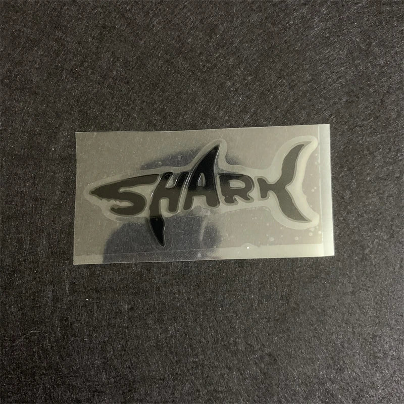 2PCS Sticker Shark Waterproof Reflective Body Stickers Shielding