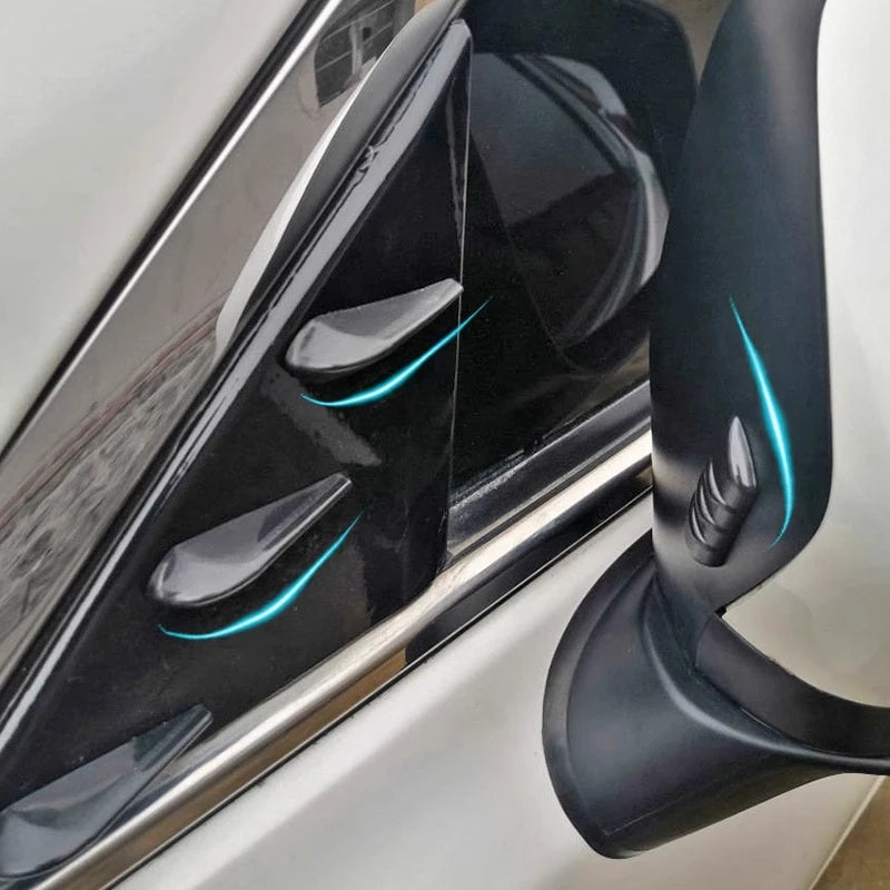 Rearview Mirror Reduces Wind Noise Spoiler Strip Resistance
