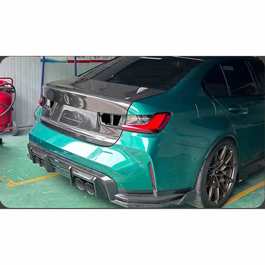 For BMW 3 Series M3 G80 G20 Carbon Fiber Trunk Lid Encloses