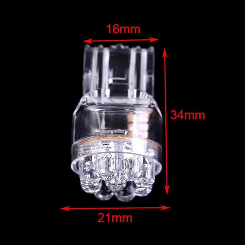 2PCS Pack Dc 12V T20 7443 7440 9LED Brake