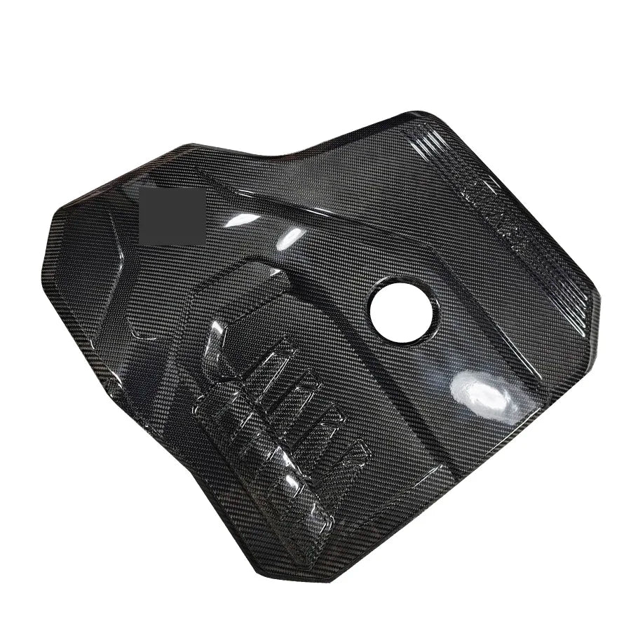 For BMW 3 4 5 Series Dry Carbon Fiber Engine Hood Cover Trim