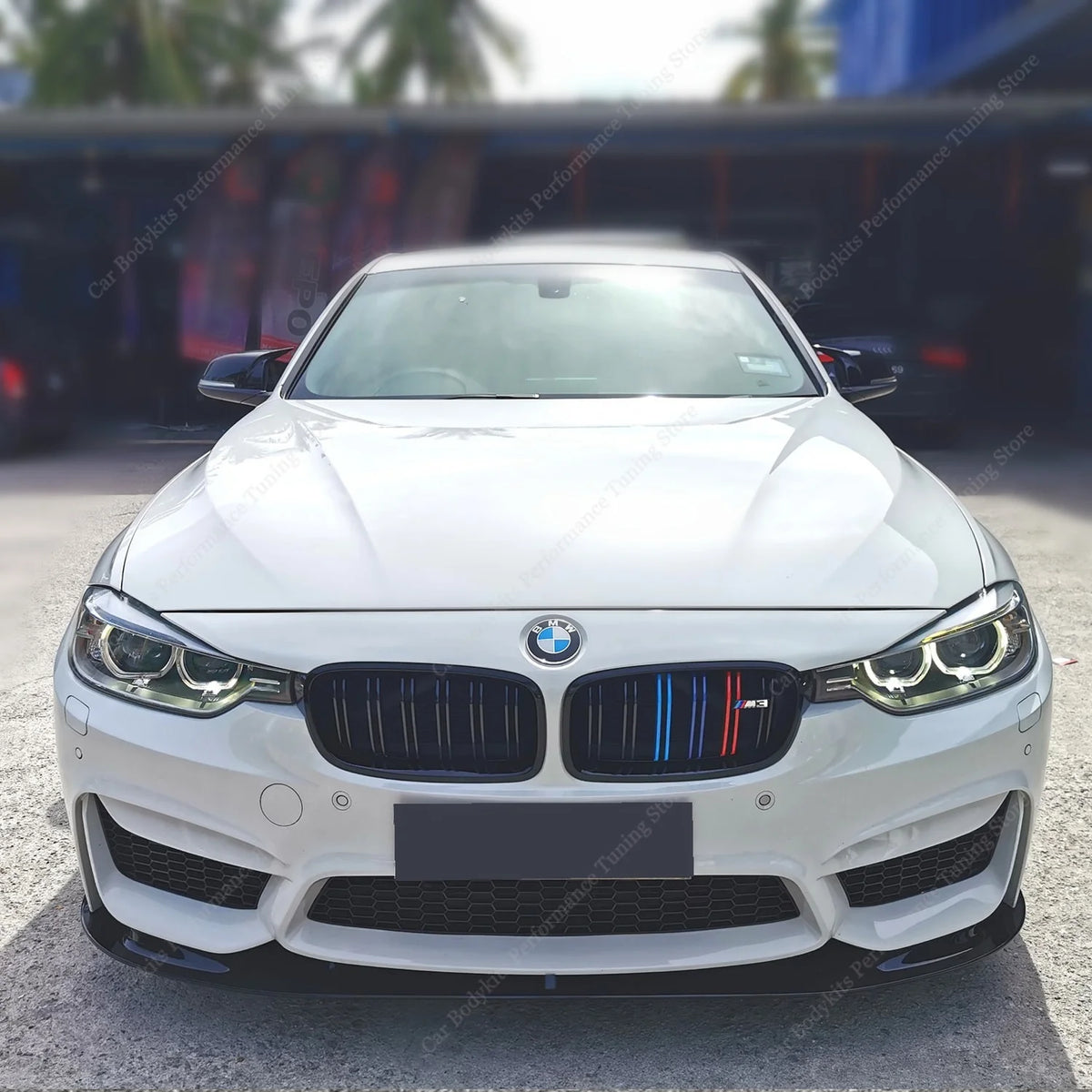 For BMW F30 Mp Front Bumper Splitter Lip Spoiler Diffuser