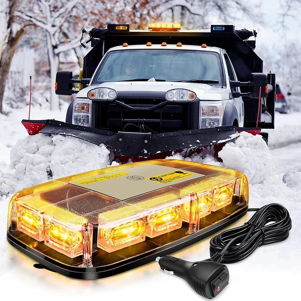 Beacon Lighting Rooftop Flash Warning Strobe Emergency Flashing