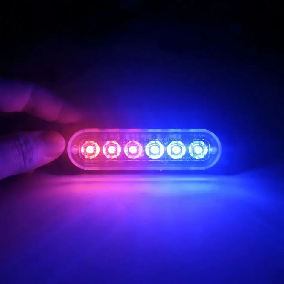 4PCS Emergency Strobe Warning Flashing Caution Construction