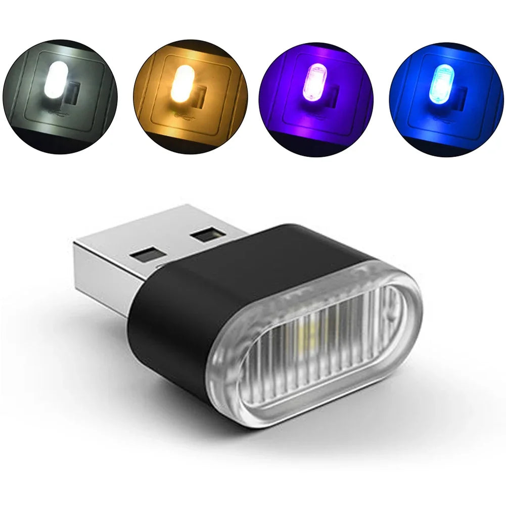 USB Colorful Interior Atmosphere Emergency Lighting