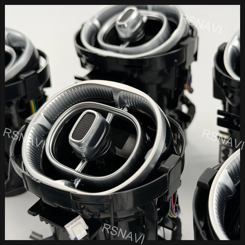 turbine-style Front Air Vents Ambient Lighting Compatible