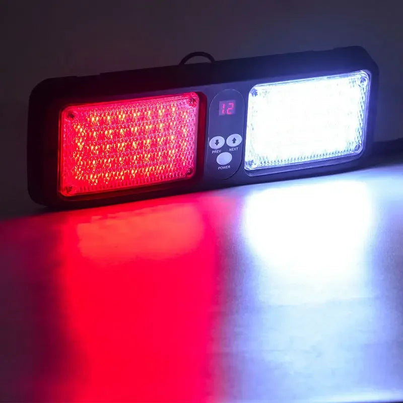 For Firefighter 86LED Green Emergency Strobe Flashing Visor