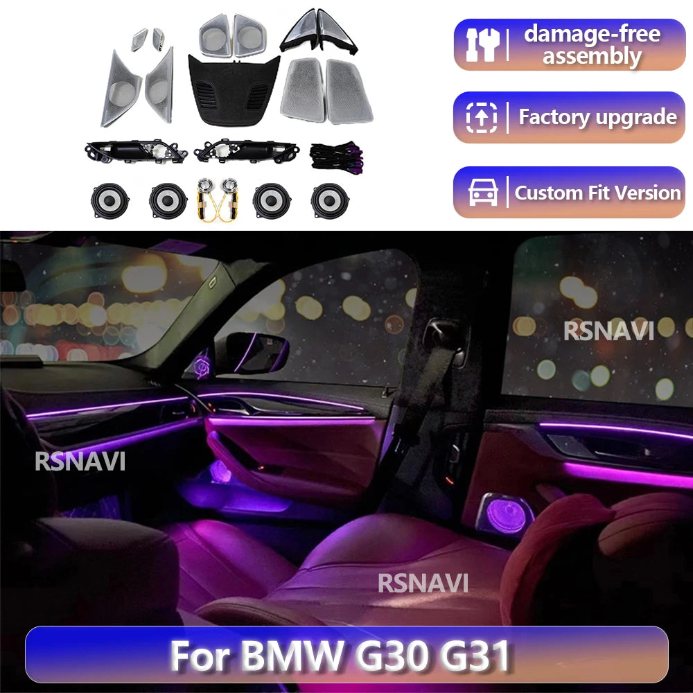 For BMW 5 Series G30 G31 RGB Color Streamer G38 2017-2023