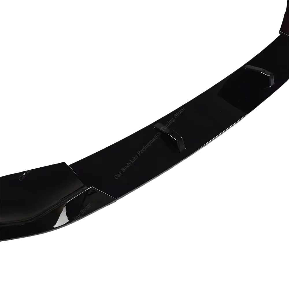 For BMW 5 Series G30 G31 Gloss Black Front Bumper Splitter Lip
